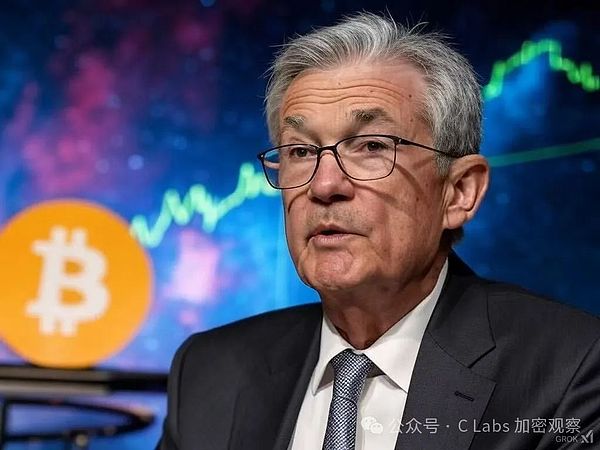 美聯(lián)儲主席鮑威爾：支持銀行提供加密服務(wù)圖片